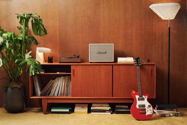 Marshall Woburn III Bluetooth højttaler (cream)