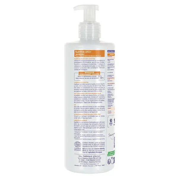 Bálsamo Corporal Nutritivo Intensivo Repositor de Lipídios Jonzac Thermal Water AP+ 400ml