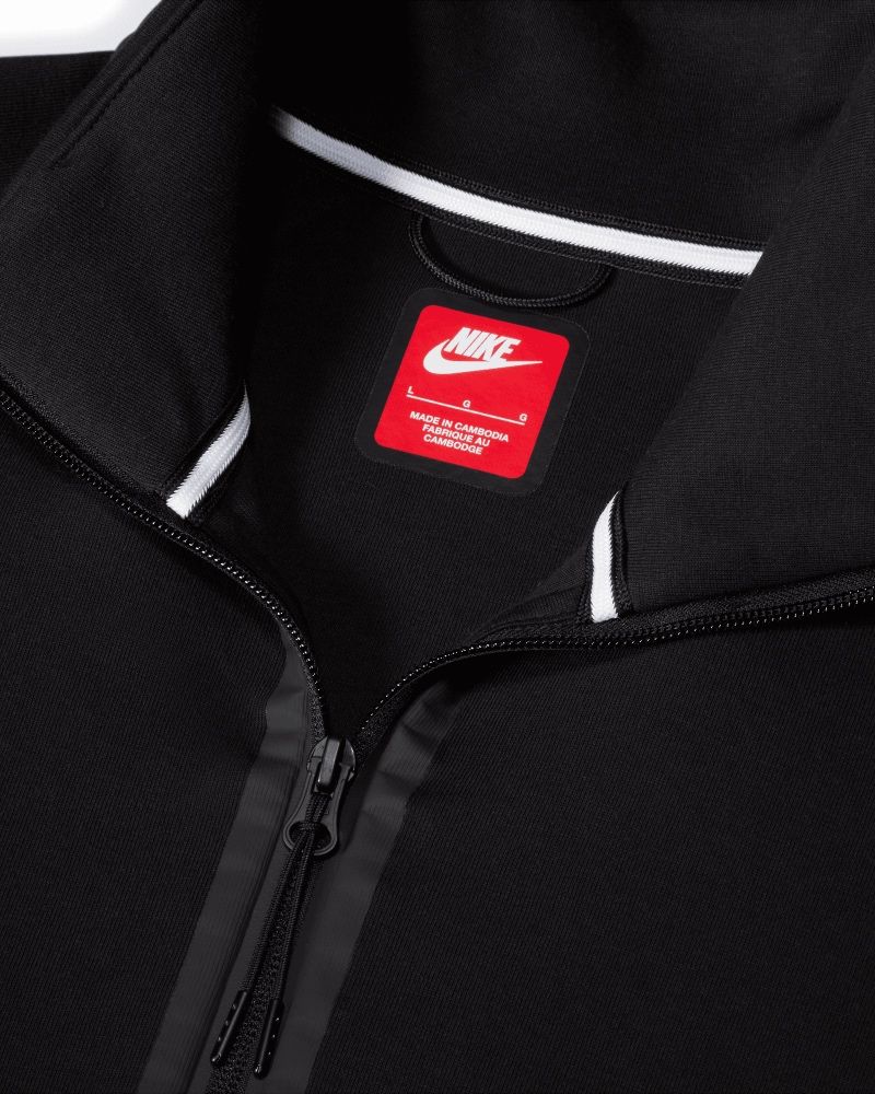 Sweat 1/2 Zip Nike Sportswear Tech Fleece Noir pour homme
