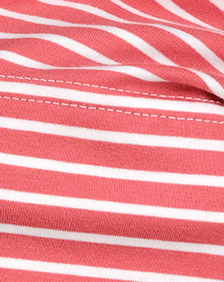 Jersey-Beanie STRIPES in rust