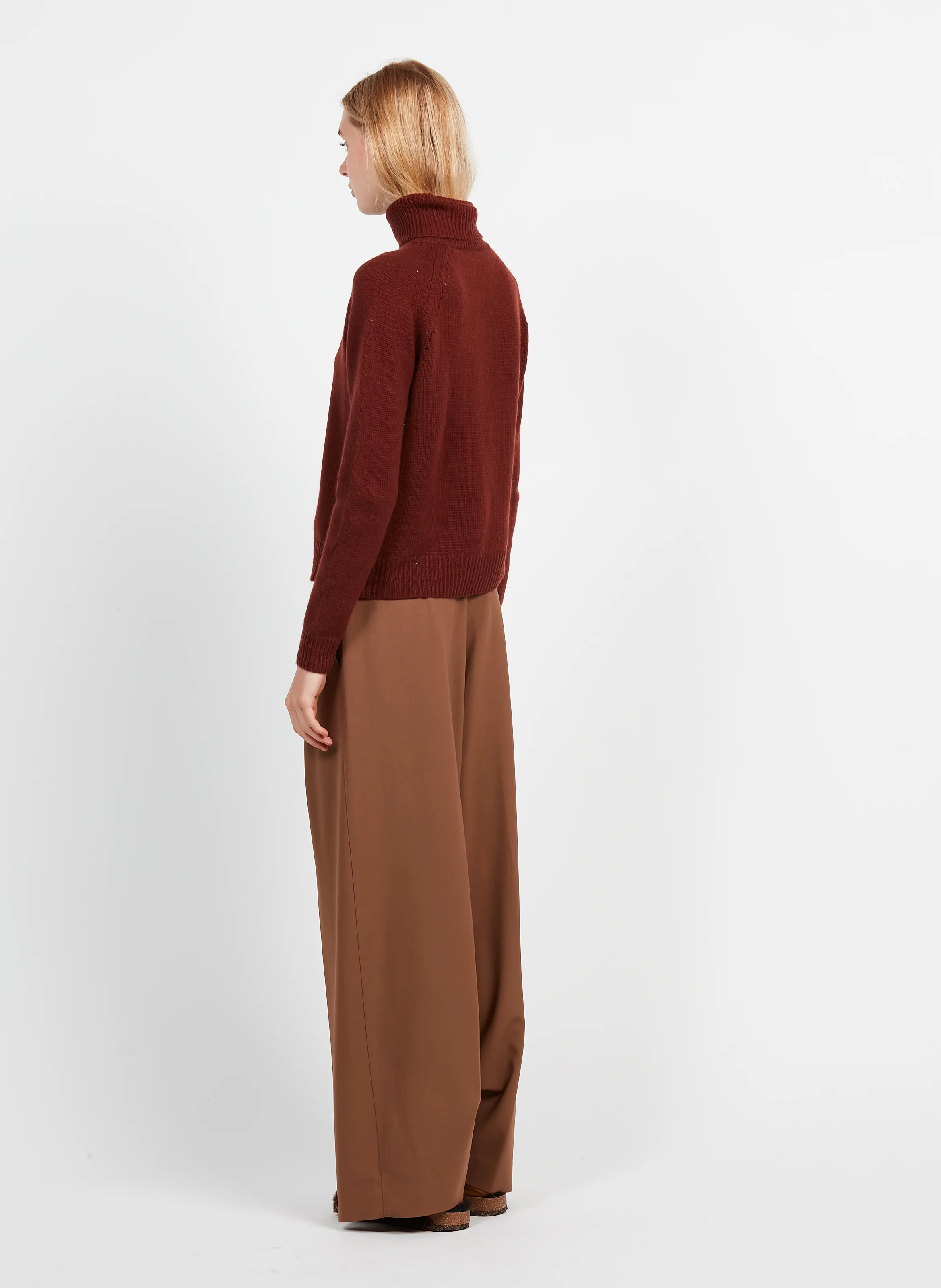 Sandales fourrée en cuir| Multicolore