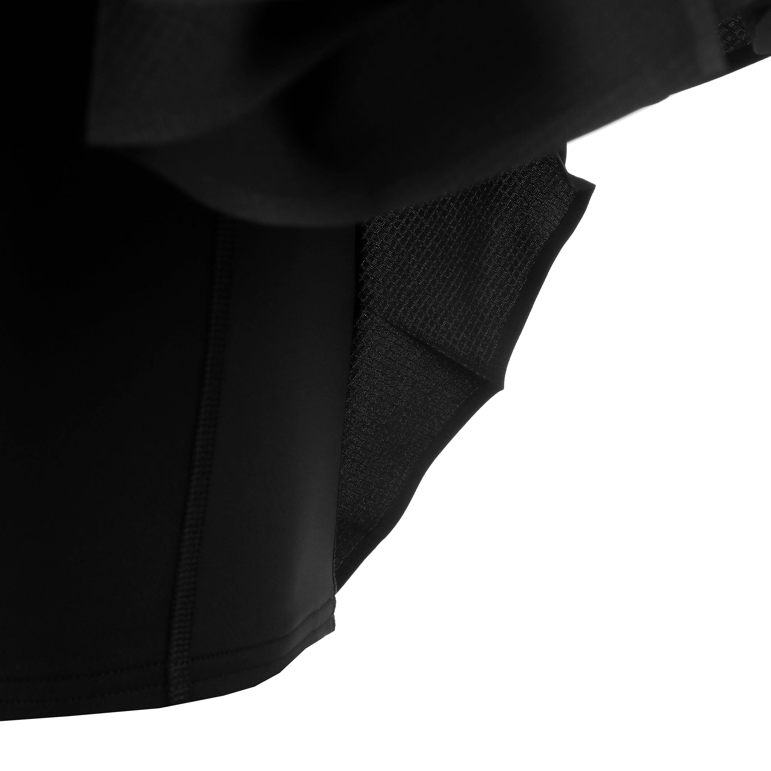 On Court Pleated Jupe Femmes - Noir