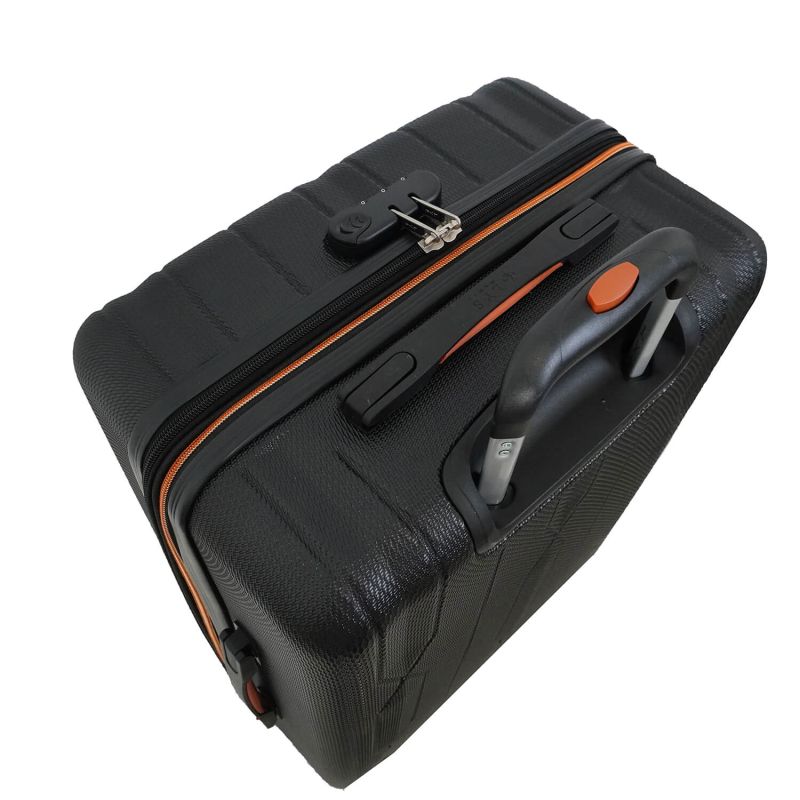 Lot de 3 valises rigides 330 Extensibles 55, 66 et 76 cm Noir