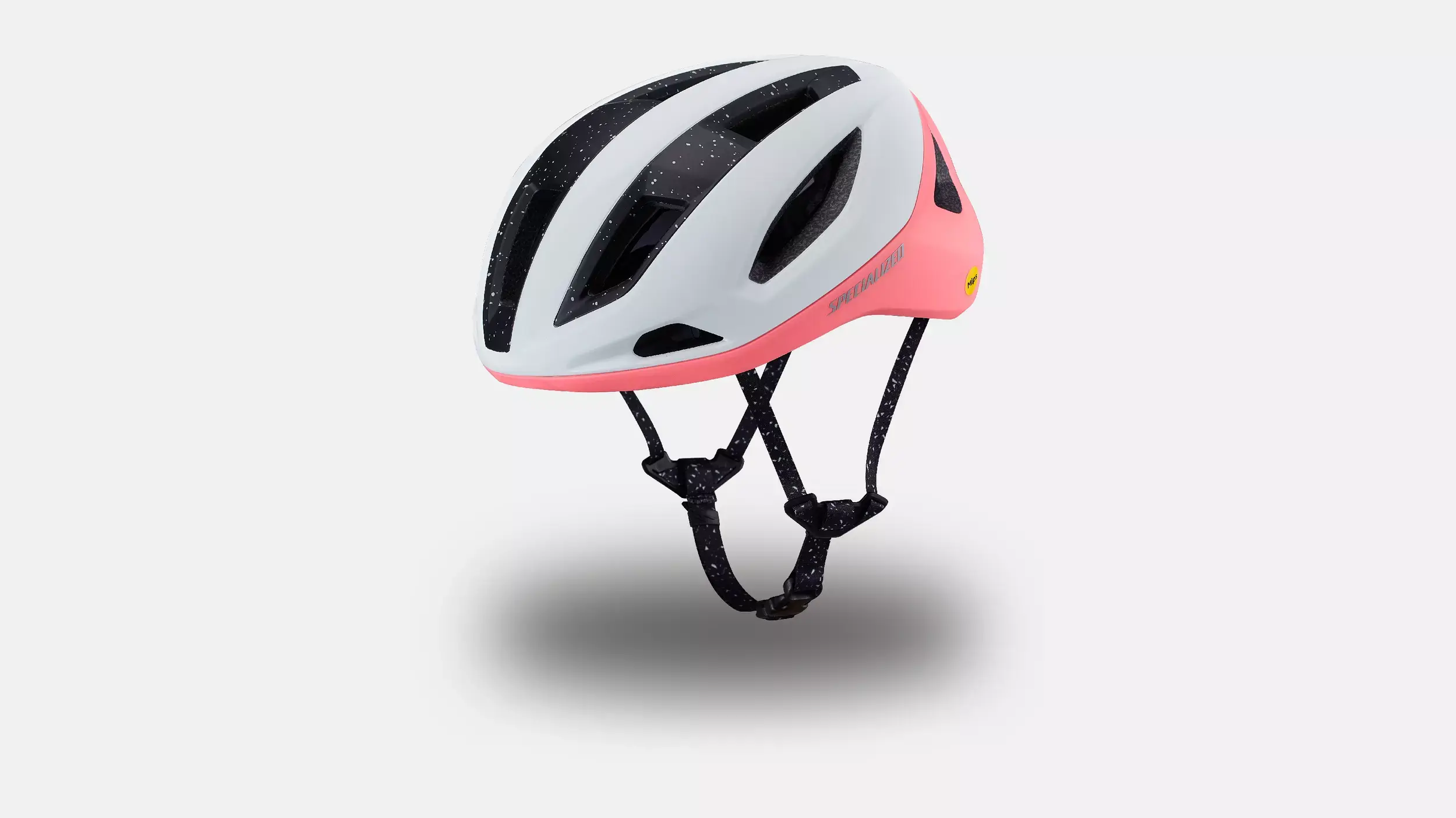 Specialized Search Race Fietshelm Wit/Roze