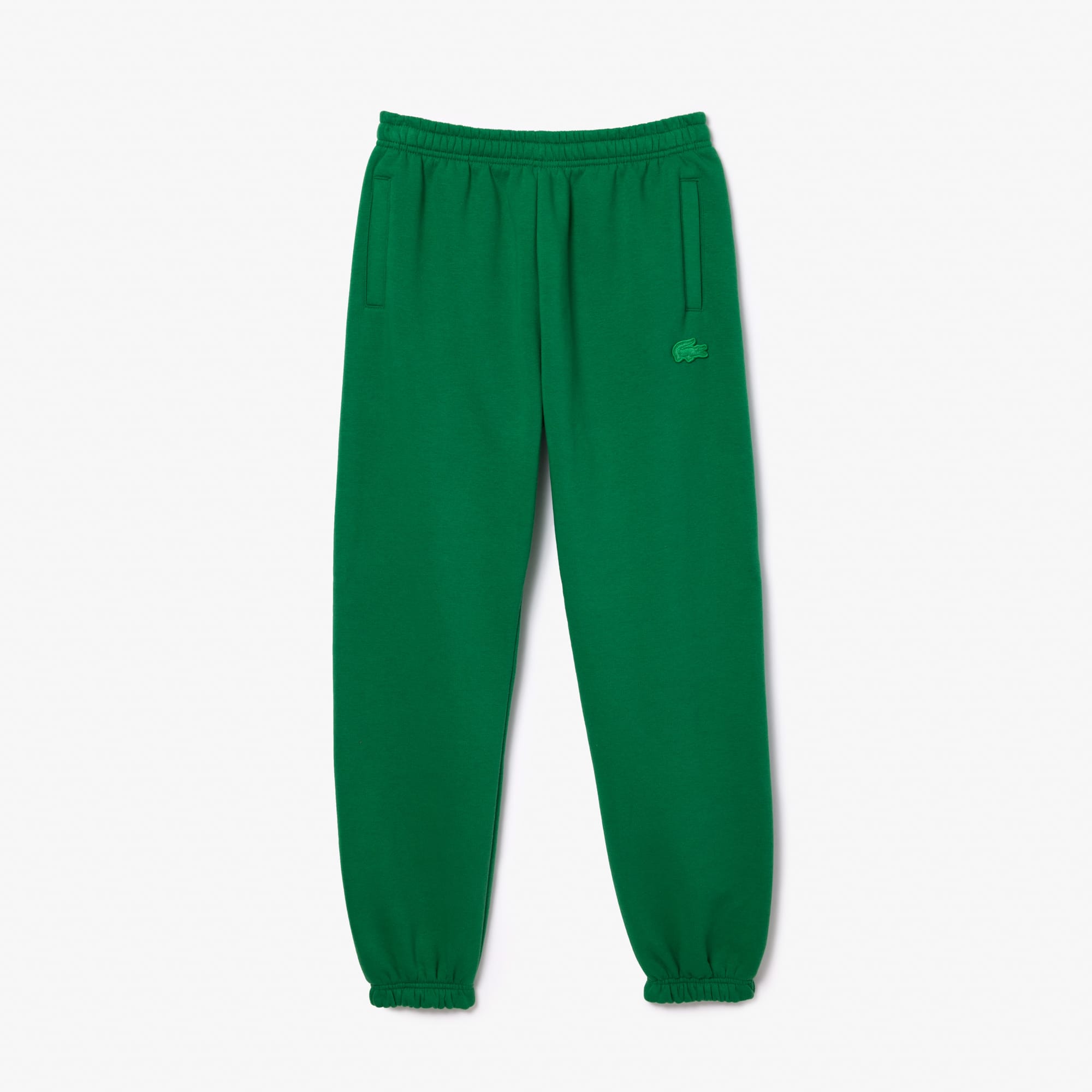 Pantalon de survêtement Jogger en molleton gratté Pantalons de survêtement - Vert - Lacoste - Femme
