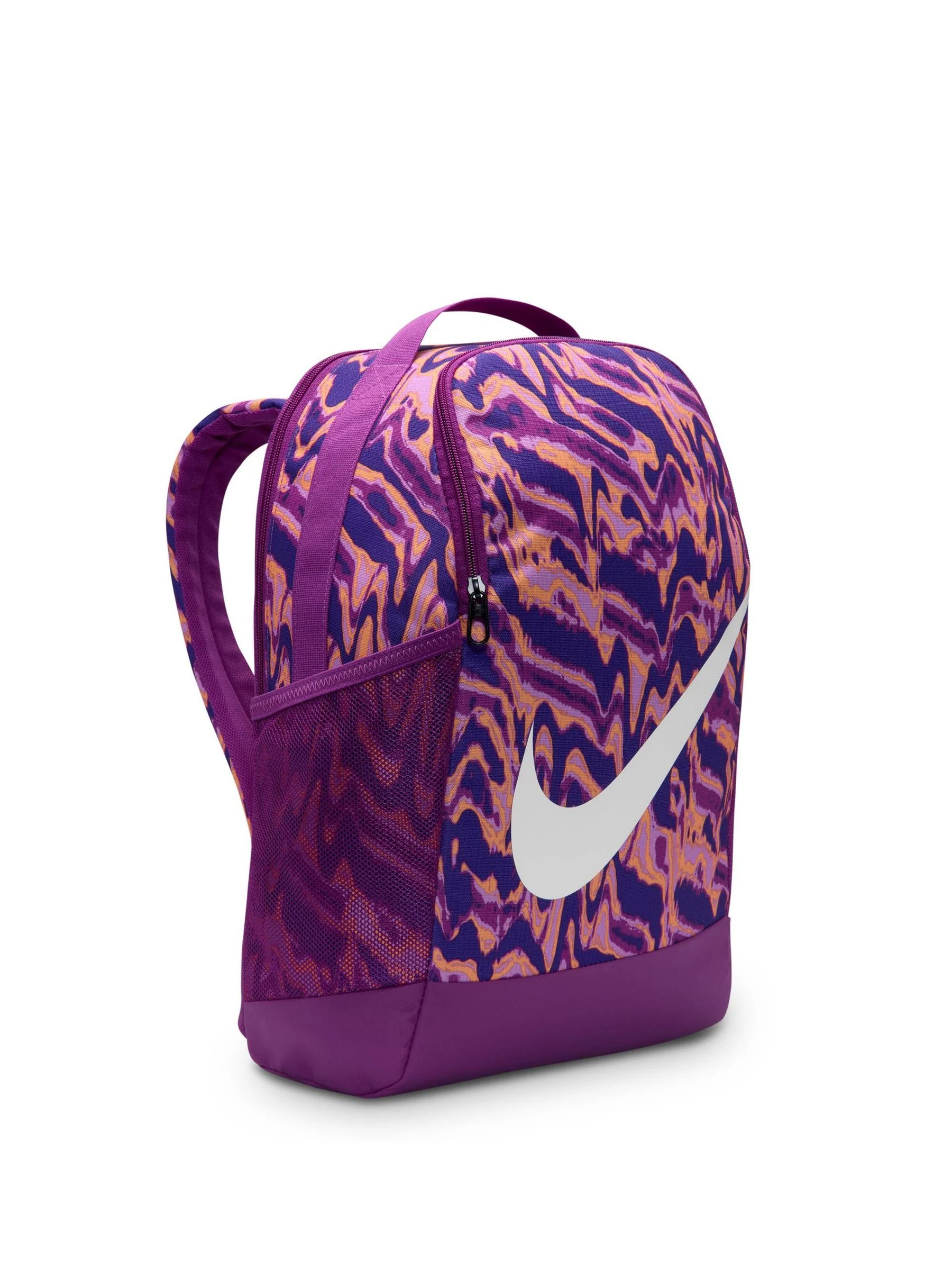 Vet Berry - Nike Brasilia rugzak met all-over print