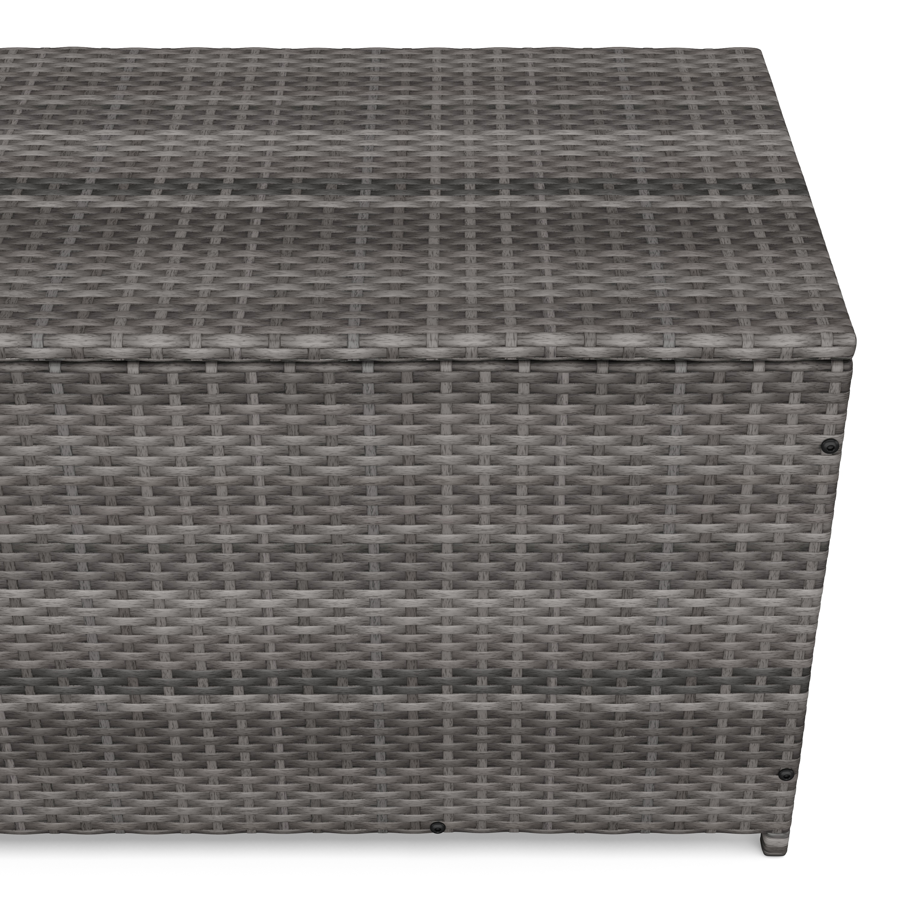 Kissenbox MILA 115 x 48 x 52 cm grau
