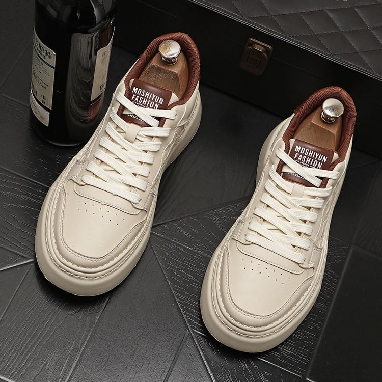 Mr Ozera - Platform Paneel Sneakers