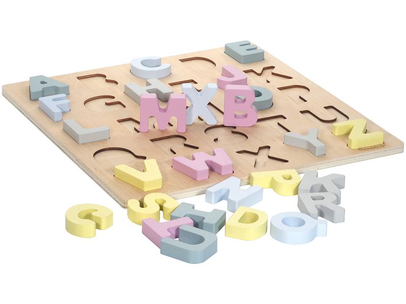 Kindsgut Holzpuzzle ABC – Puzzle Hanna Spielerisch das Alphabet kennenlernen