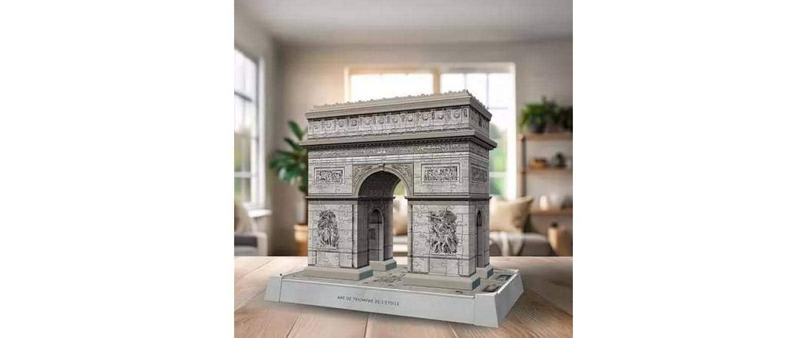 Ravensburger 3D-Puzzle »Iconics Arc de Triomphe with Light« 3D-Effekt