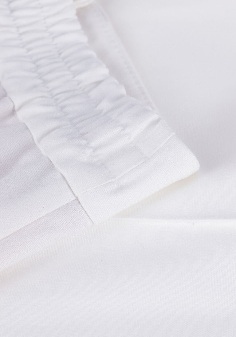 ALIX THE LABEL witte alix the label pantalon woven wide leg pants