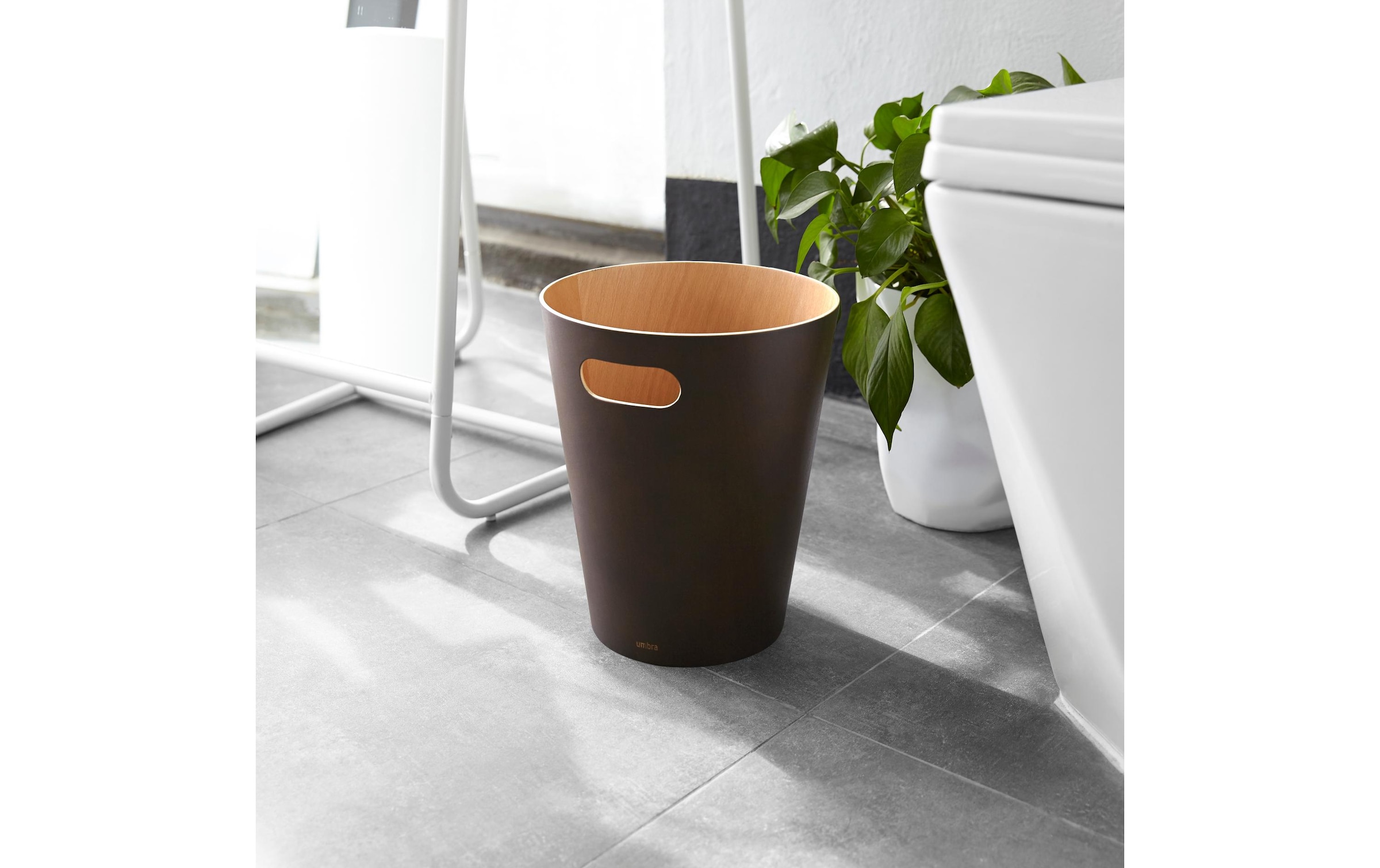 Umbra Mülleimer »Woodrow 45053 l« 1 Behälter Holzart: Birke (China)