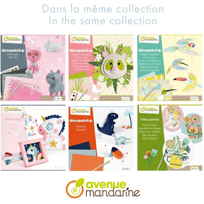 Coffret créatif, Décopatch, Equitation - Multicolore