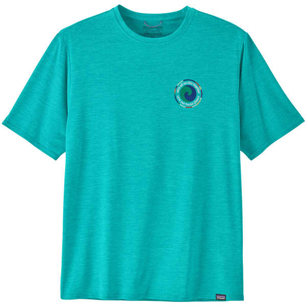 T-shirt randonnée PATAGONIA M'S CAP COOL DAILY GRAPHIC SHIRT UNITY FITZ: SUBTIDAL BLUE X-DYE