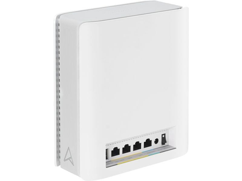 ASUS Tri-Band WiFi Router ZenWiFi BT8 2-pack Tri-Band WIFI 7 Smart AiMesh Extendable Router 2-Pack 6 GHz WLAN, 14 Gbps, bis zu 550 m² Abdeckung, dual 2.5G Ports, VPN