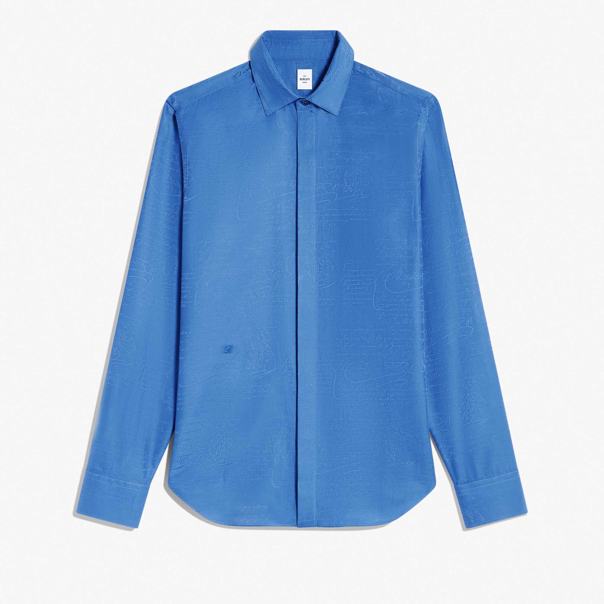 Chemise Andy En Coton Et Soie Scritto