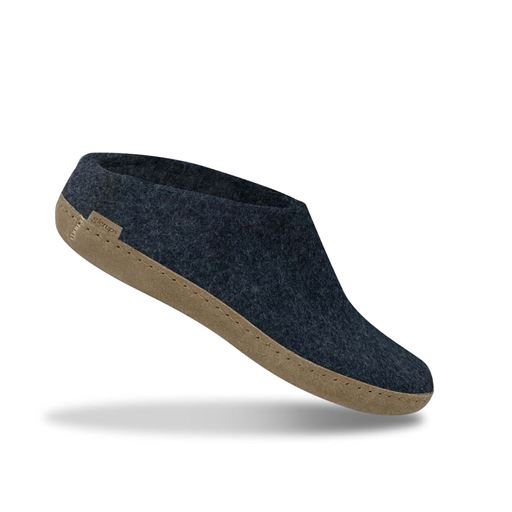 Glerups Slip-on Hjemmesko, Denim, 41