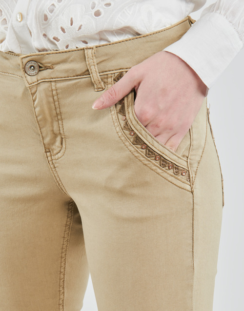 Cream - HOLLY TWILL PANT - Beige