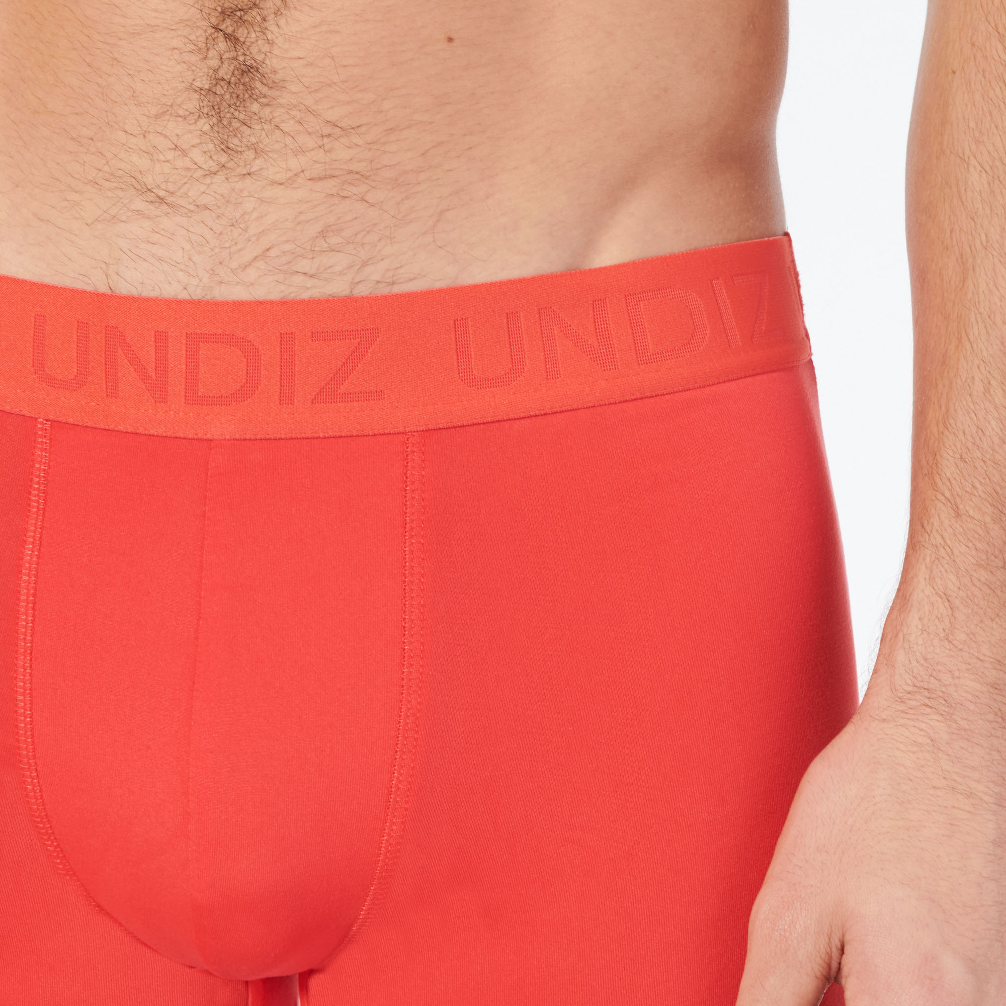 Boxer uni en microfibre