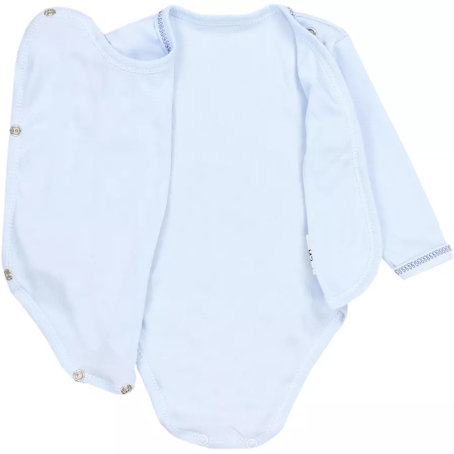 TupTam Unisex Baby Wickelbody Langarm 5er Set graubeige