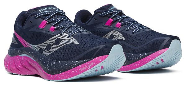 Chaussures Running Saucony Endorphin Speed 4 Bleu/Rose Femme