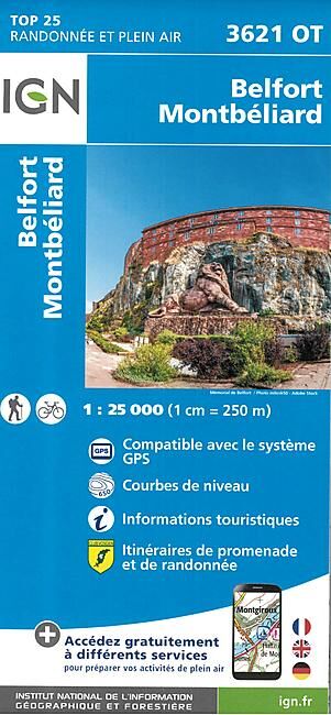 IGN - TOP25 3621OT BELFORT 1 25 000