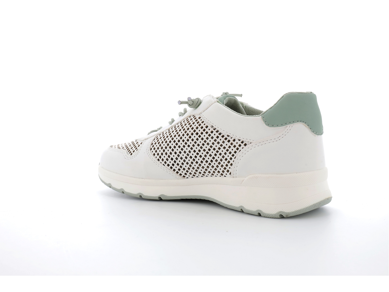 Jana  shoes-23668 Synthétique Blanc Vert