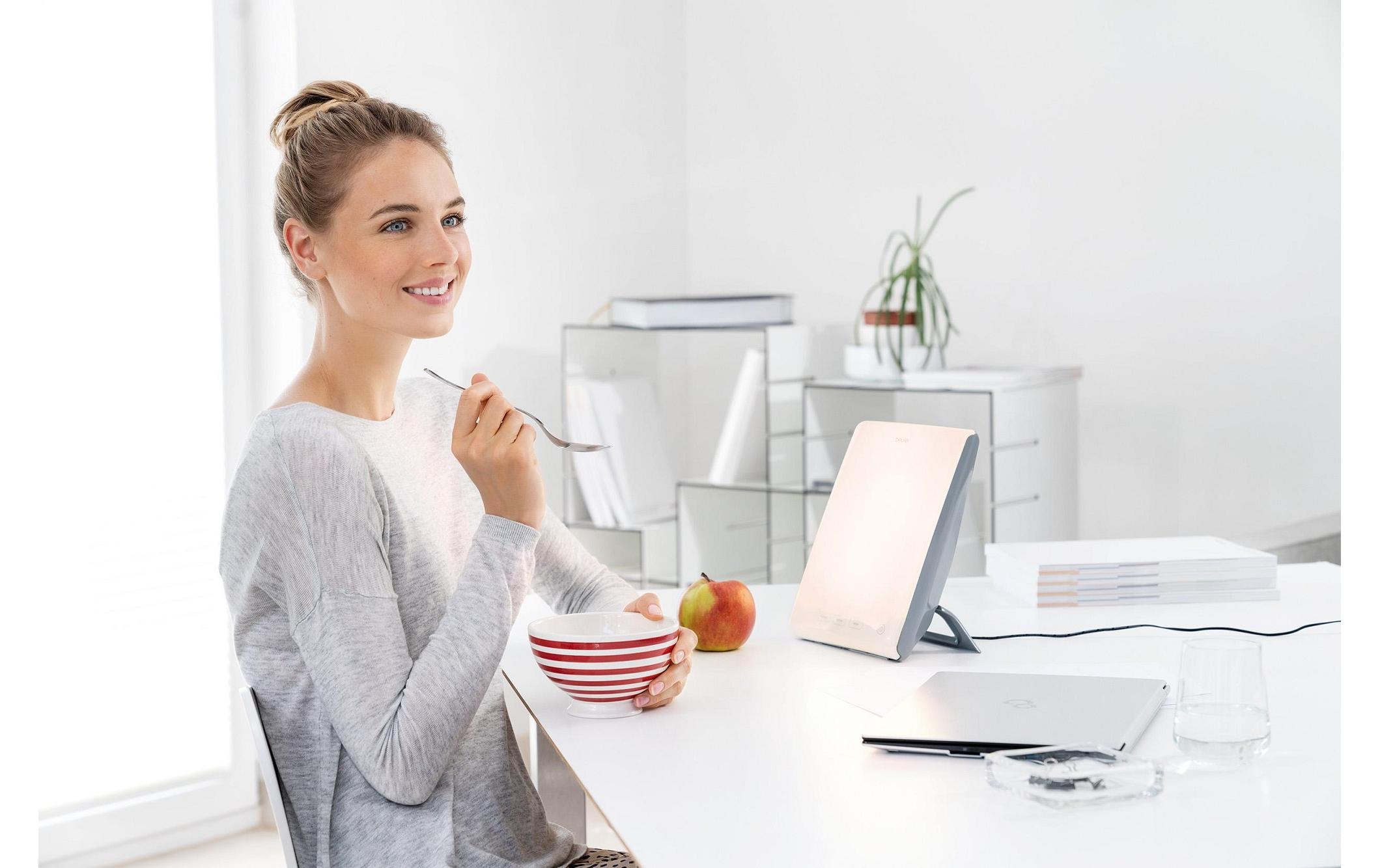 Tageslichtlampe TL 45 Perfect DayLichttherapielampe mit Touch Bedienung