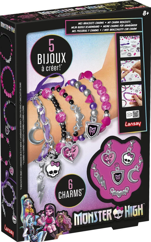 MONSTER HIGH - MES BRACELETS CHARMS