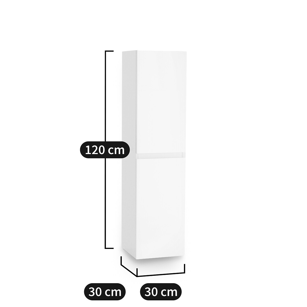 SO'HOME<br>Coluna de banheiro de parede, Pacci