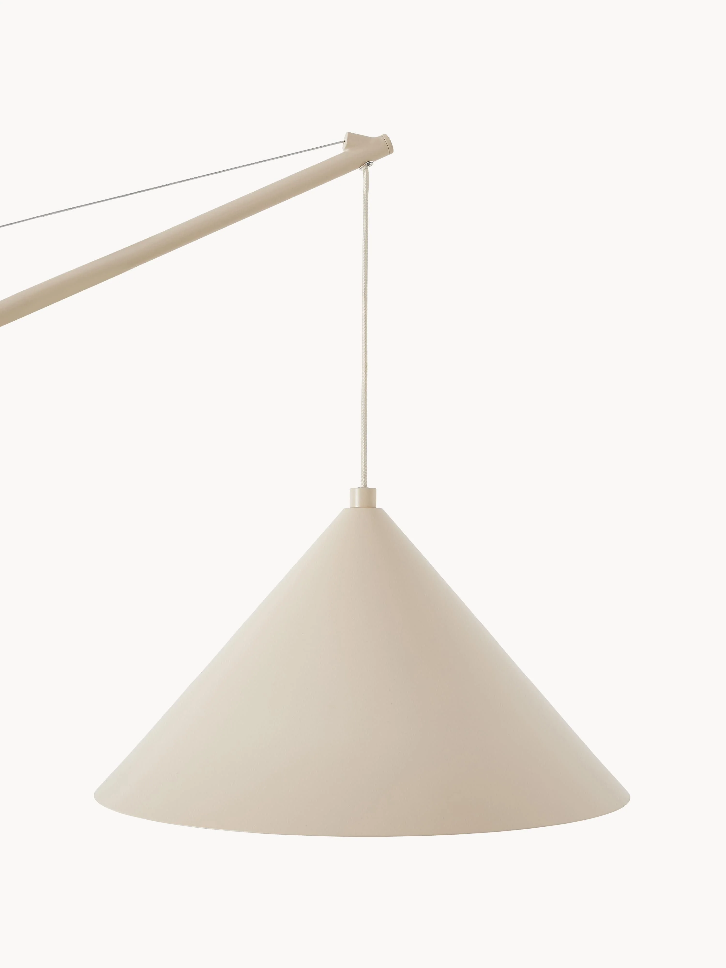 Grote Reyna leeslamp met travertijnen voet