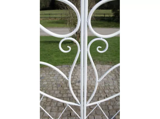 Arche à rosiers - Métal & Métal - Blanc antique - Melissa