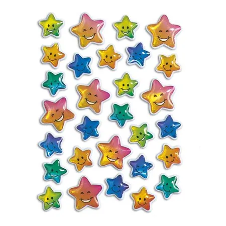 HERMA Sticker Magic Sterne, bunt, 1 Bogen