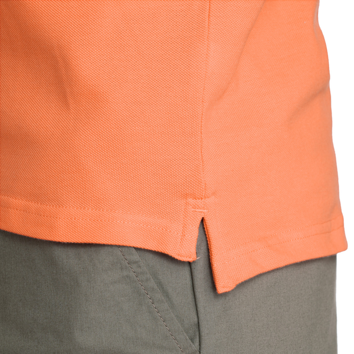 VanVaan Herren Poloshirt in Piqué-Qualität orange