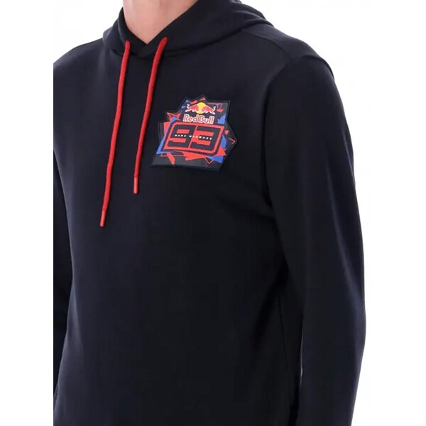 marc marquez - Sweat à capuche RedBull Bleu