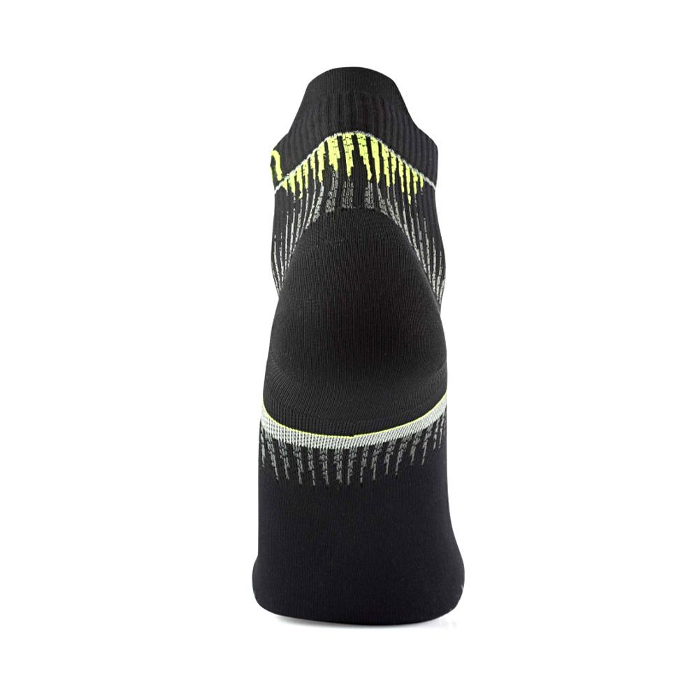 Sidas RUN ULTRA - Chaussettes noir/jaune