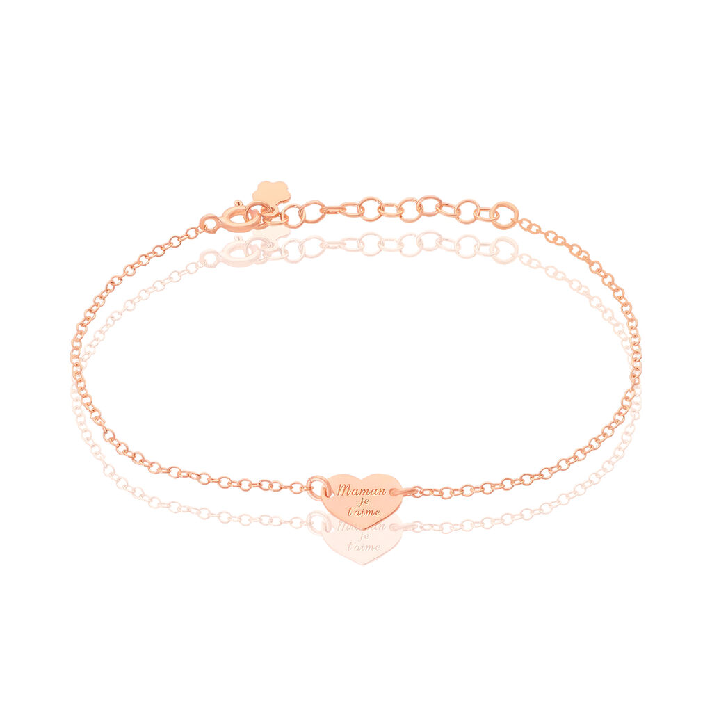 Bracelet Betie Argent Rose