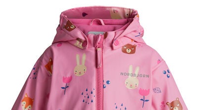 Nordbjørn Minigatt Fôret Regndress, In the Woods Rosebloom