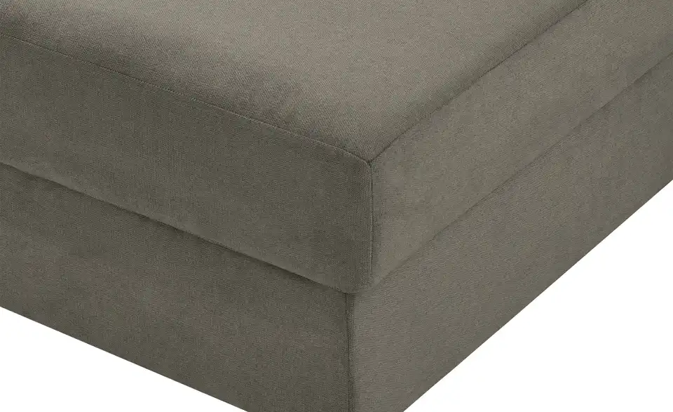 Ecksofa Carla Grau, Braun rechts