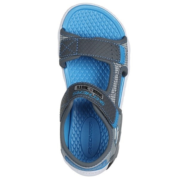 Køb Skechers Creature Splash River Sandal Charcoal Blue