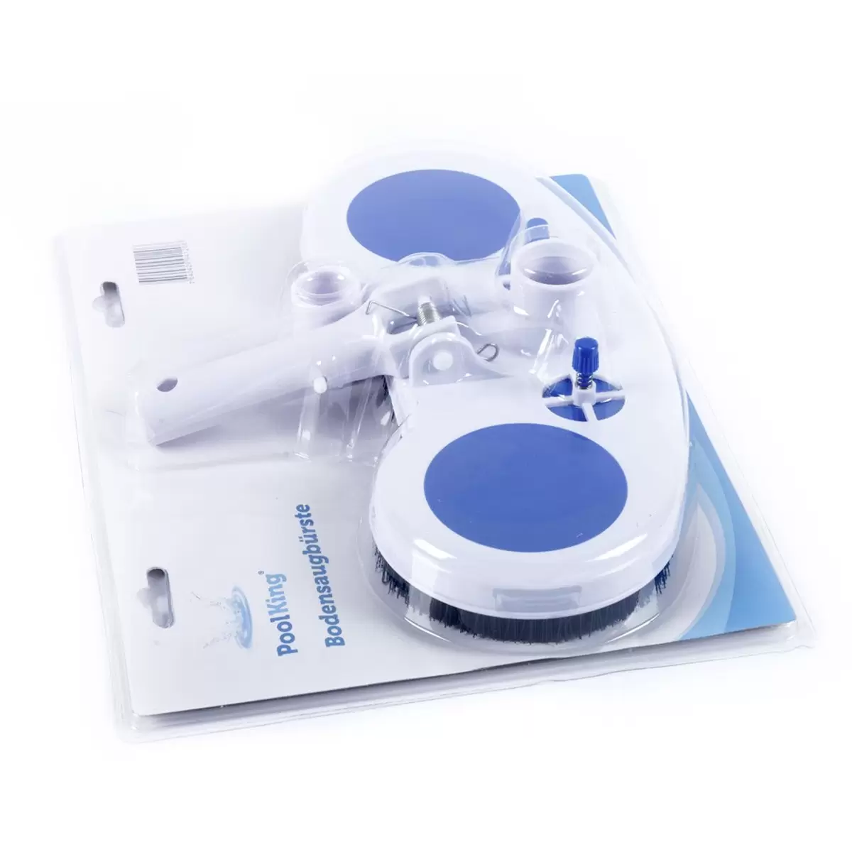 Pool King Bodensaugbürste blau,weiss