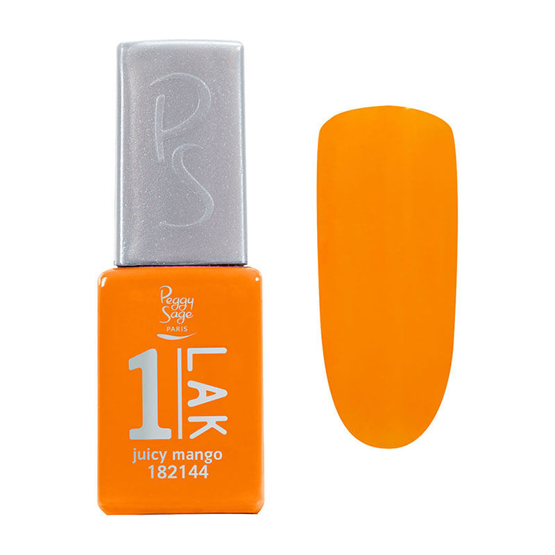 1-LAK vernis semi-permanent 3 en 1 juicy mango