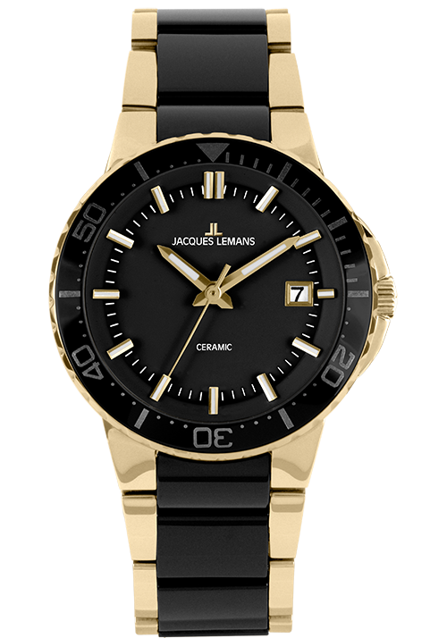 Jacques Lemans Damenuhr Colmar HighTech Ceramic 1-2165C