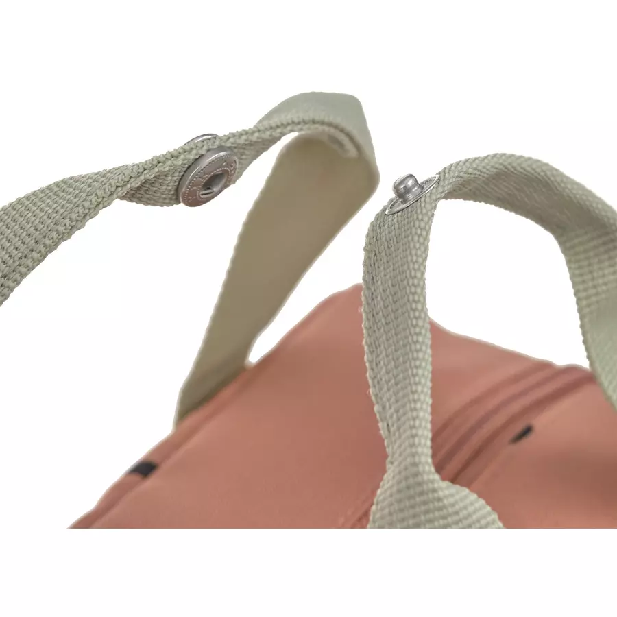 LÄSSIG Mini Square Backpack Happy Prints caramel