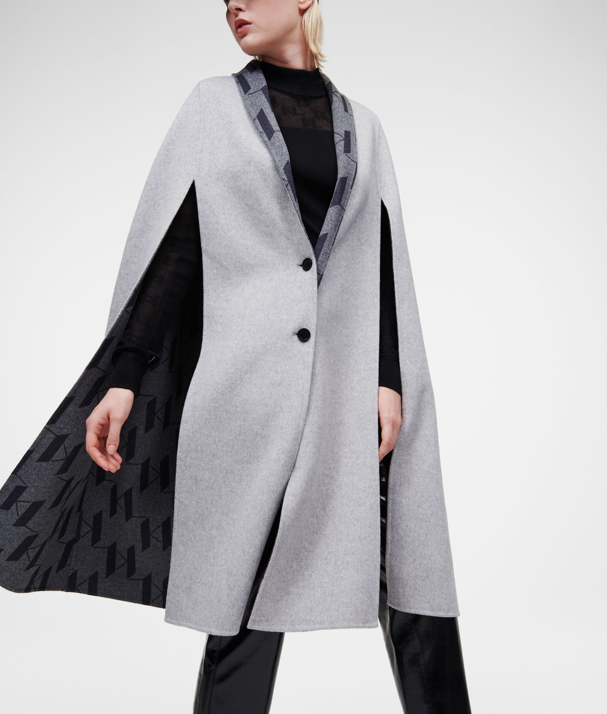 CAPE RÉVERSIBLE KL MONOGRAM