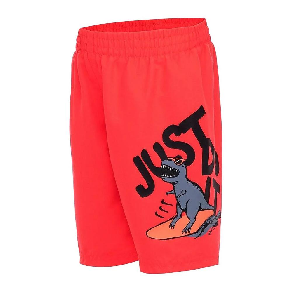 Nike Short de bain Rouge Garçon Nike 6 Volley