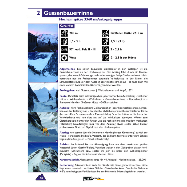 Alpinverlag Firn- und Eisklettern in den Ostalpen