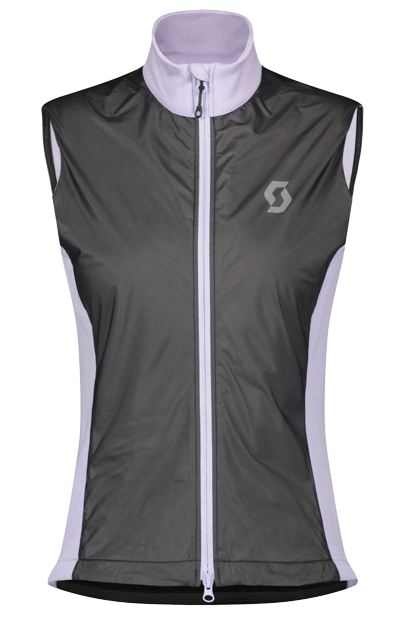 Scott Gravel Warm Merino Vest Lilla/Sort Til Kvinder