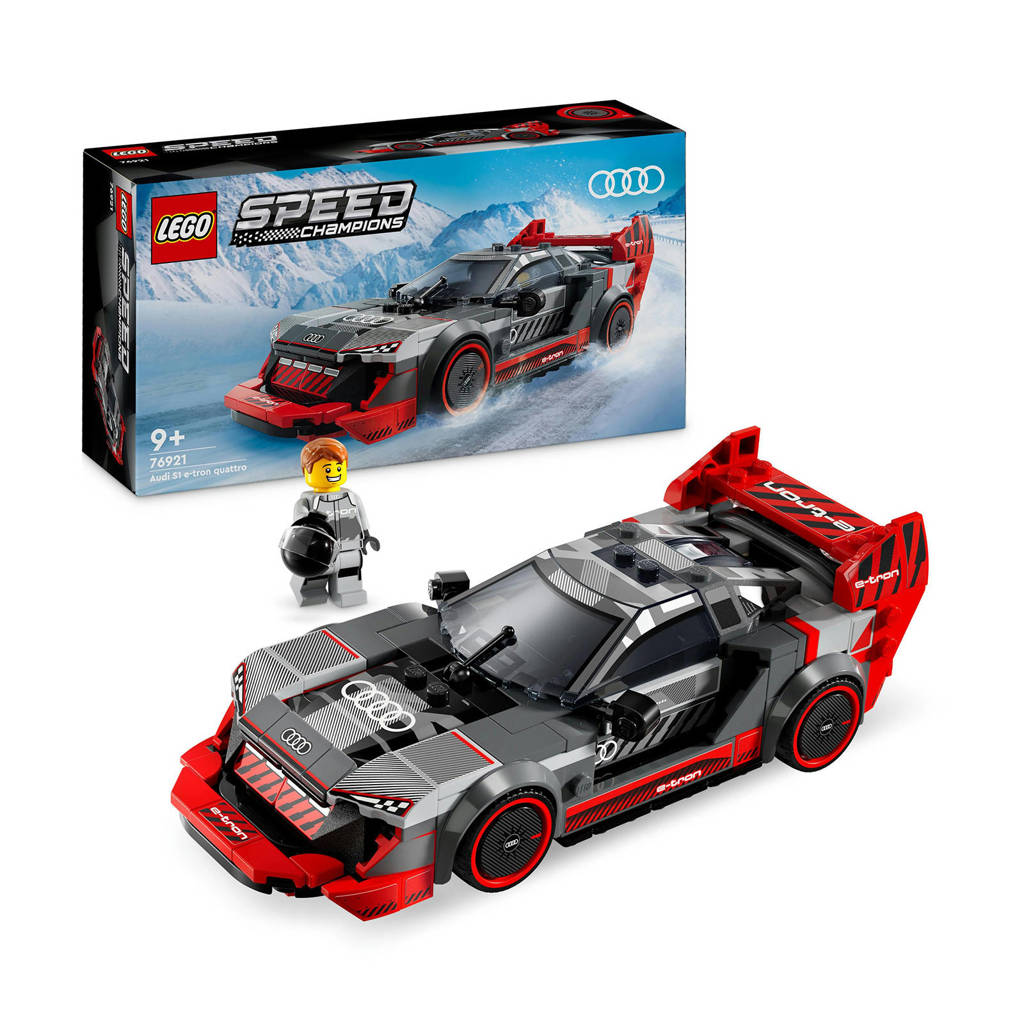 Hele leuke setAudi S1 e-tron quattro racewagen Speelgoed Auto Bouwpakket 76921