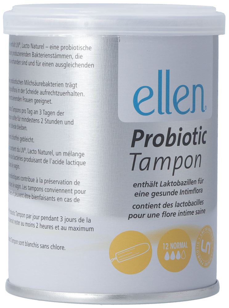 Ellen normal Probiotic Tampon (neu) Ds 12 Stk